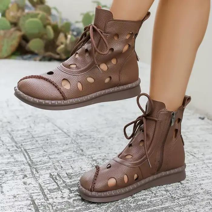 Bottes courtes décontractées et fraîches pour femmes