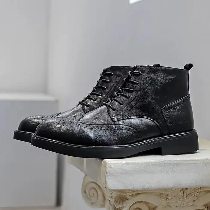 Bottes britanniques vintage pour hommes