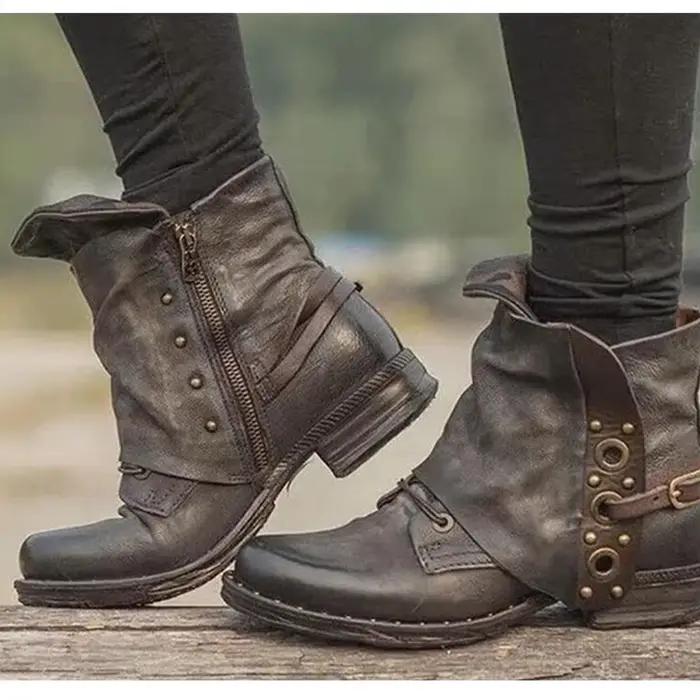 Bottes courtes décontractées pour femmes