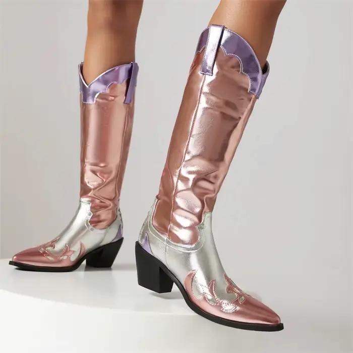 Bottes de cowboy occidentales pour femmes