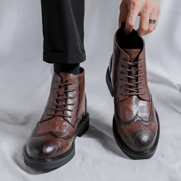 Bottes britanniques vintage pour hommes
