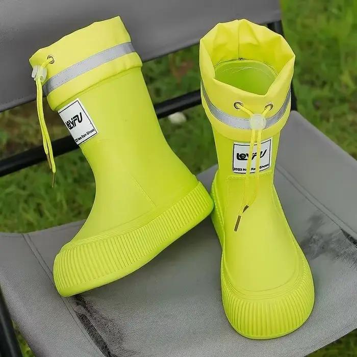 Bottes de pluie imperméables non aldes pour hommes et femmes
