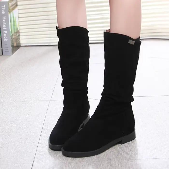 2024 nouveau automne hiver femmes chaussures bottes confortables et décontractées