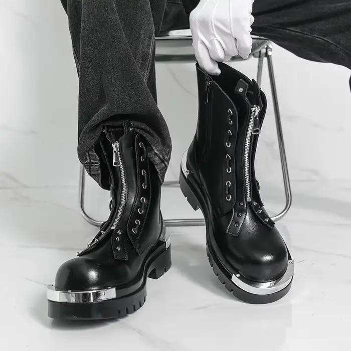 Bottes hautes pour hommes