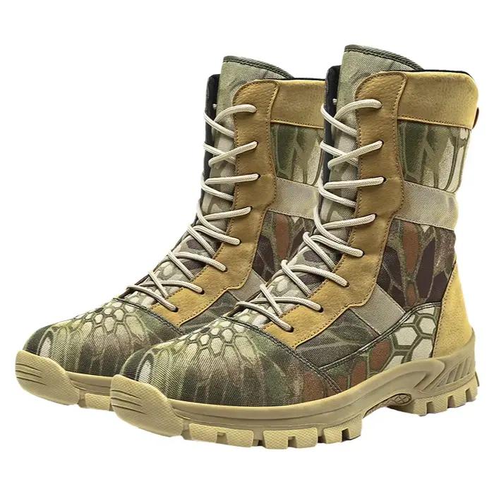 Bottes militaires tactiques unisexes