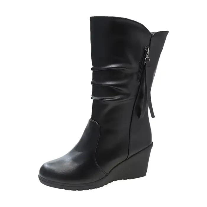 Bottes tendance grande taille pour femmes