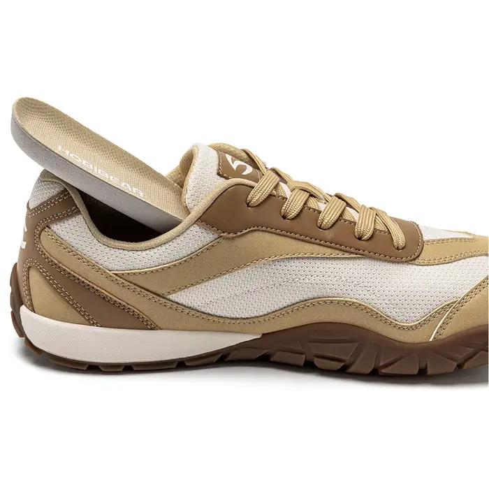 HOBIBEAR pieds nus chaussures de randonnée unisexe large largeur Trail course baskets zéro goutte en cuir artificiel rétro chaussures de marche