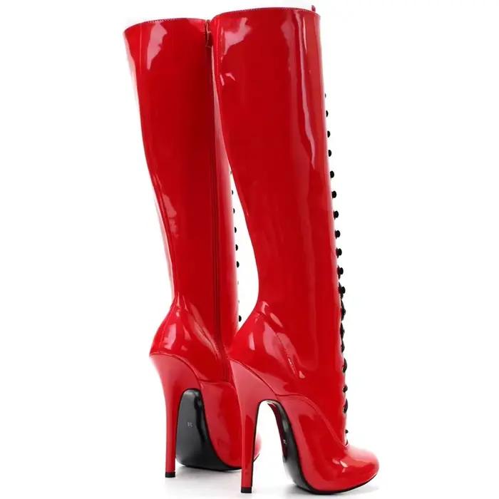 Bottes hautes pour femmes à talon de 14 cm