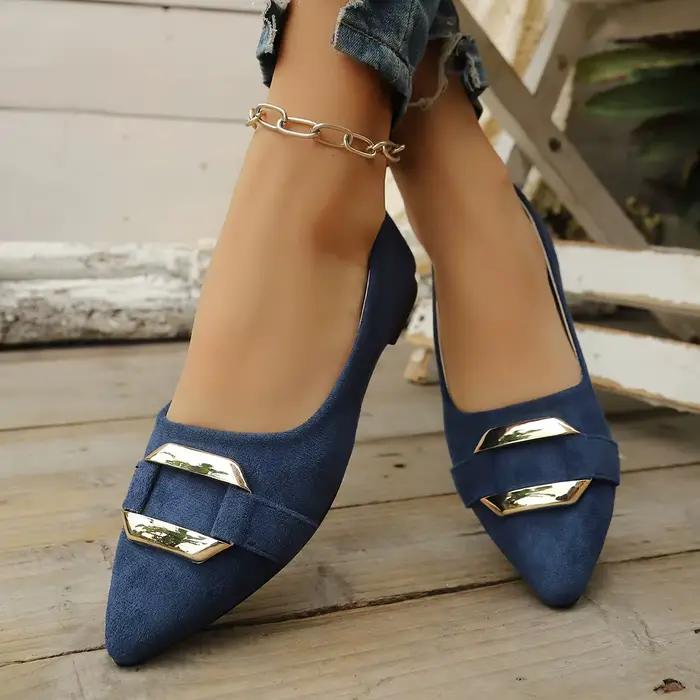 Printemps et automne élégant pointu Sexy talon bas chaussures décontractées à la mode meilleure vente nouvelles chaussures simples confortables pour femmes
