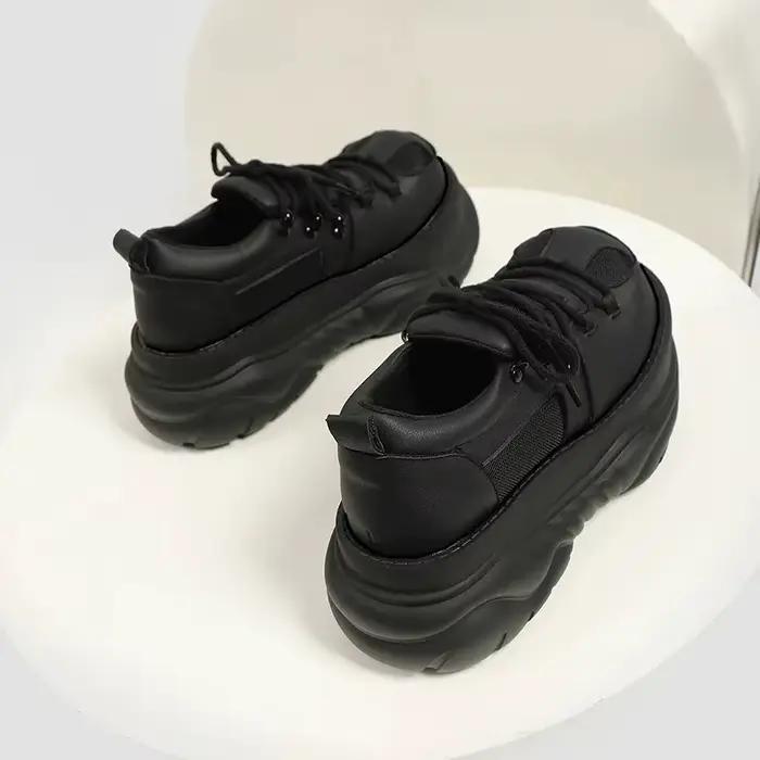 Chaussures Derby à plateforme pour femmes