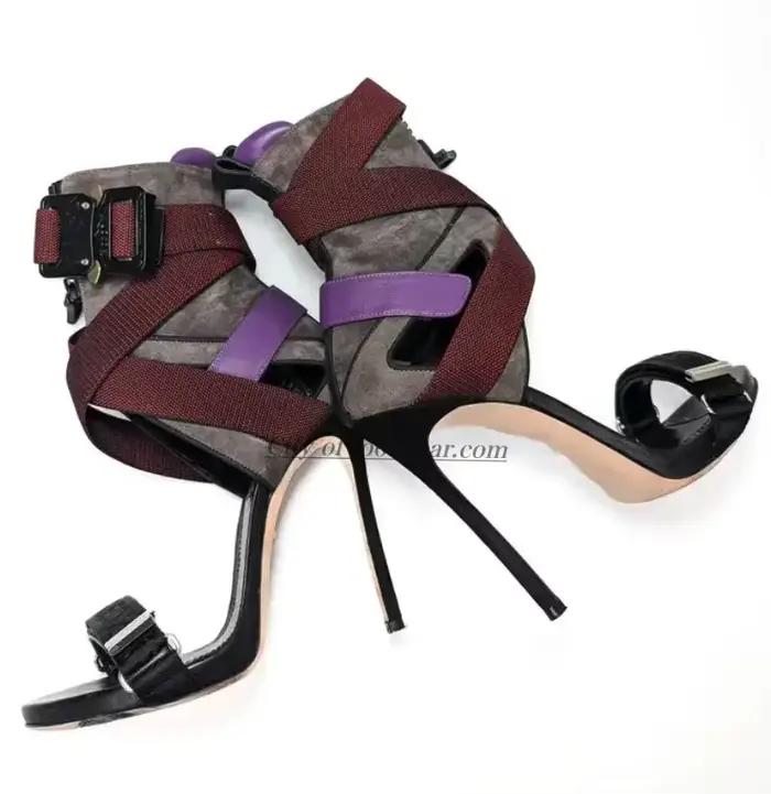 Sandales bottines sexy pour femmes
