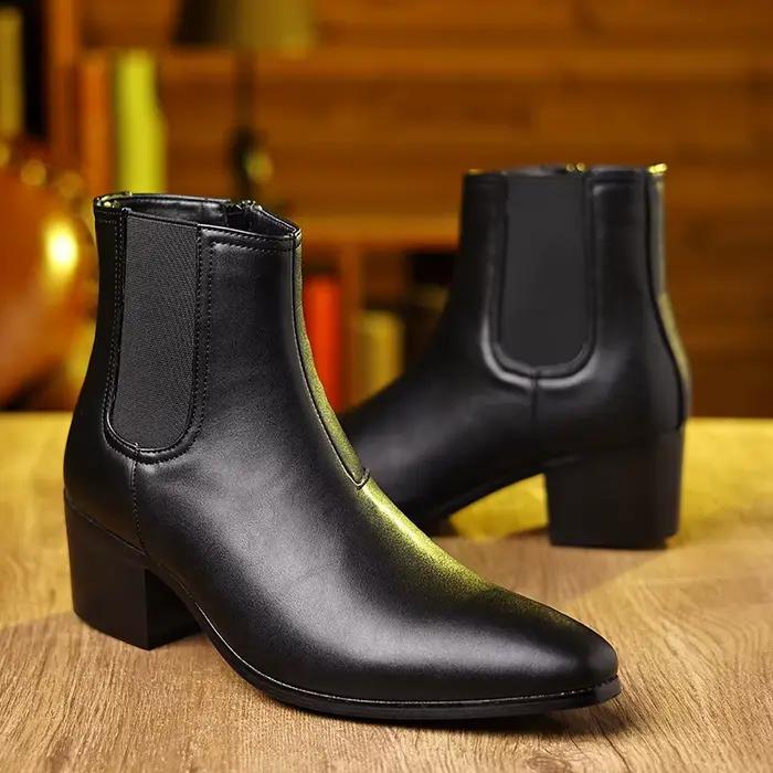 Bottines Chelsea de style britannique rétro