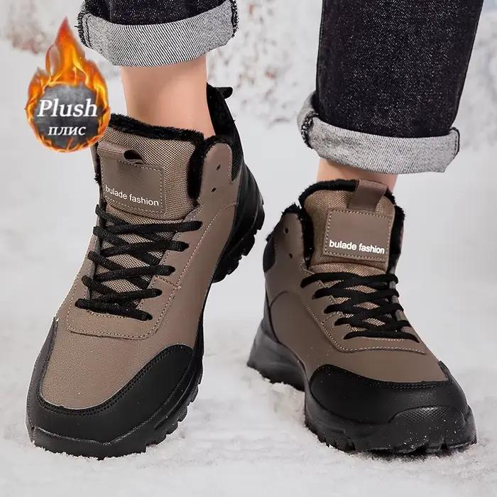 ELUVA bottes de neige imperméables hommes