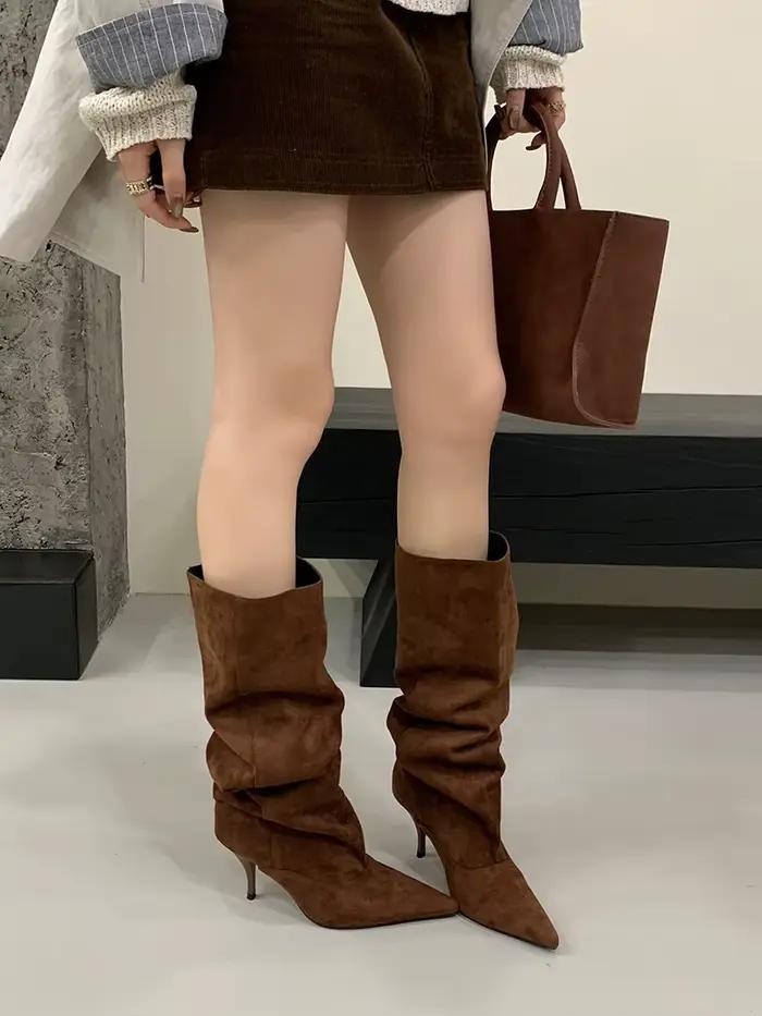 Bottes hautes pour femmes ZAROY