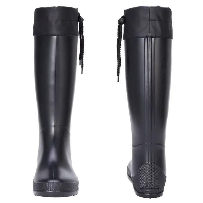 Crestar femmes bottes de pluie hautes emballables dame