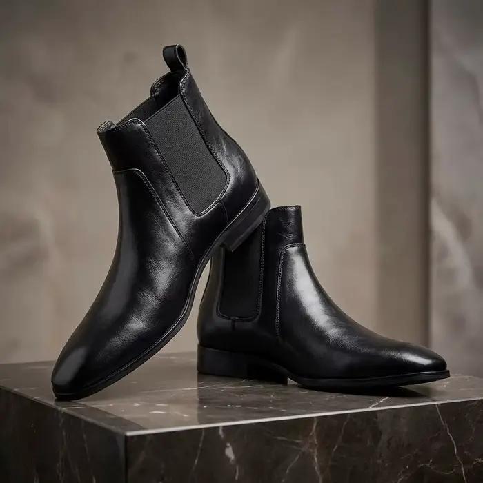 Bottes Chelsea pour hommes 40~46