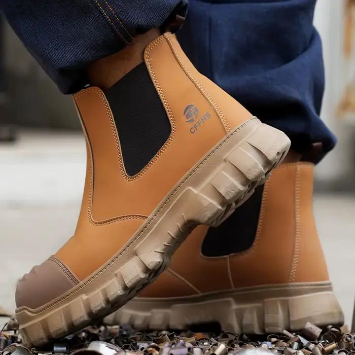 Bottes de travail de sécurité pour hommes