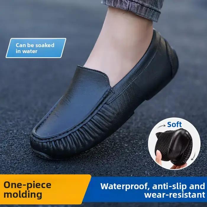 Bottes de pluie basses pour homme imperméables et antidérapantes polyvalentes pour toutes les saisons et les occasions spéciales