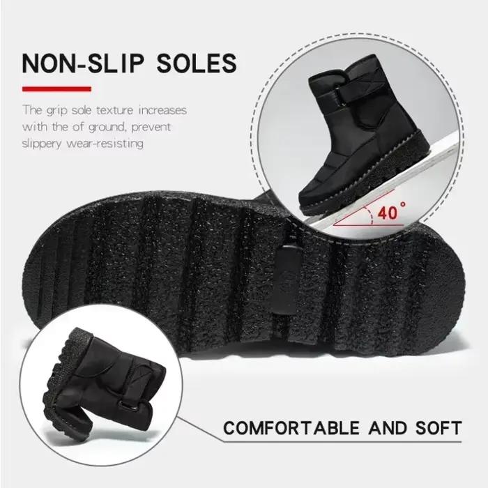 Bottes imperméables pour femmes décontracté hiver