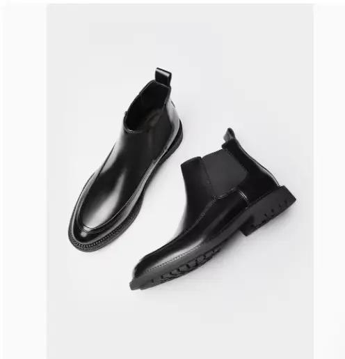 Bottes montantes fabriquées à la main pour hommes