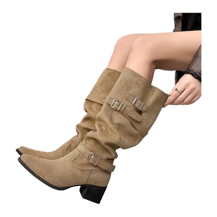 Bottes rétro faites à la main pour femmes