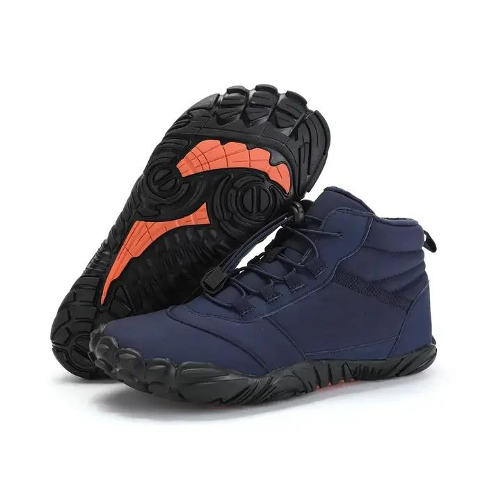 Bottes de neige élégantes pour femmes, chaussures de neige imperméables, bottes de randonnée chaudes, chaussures montantes, bottes de course imperméables, hiver 2024