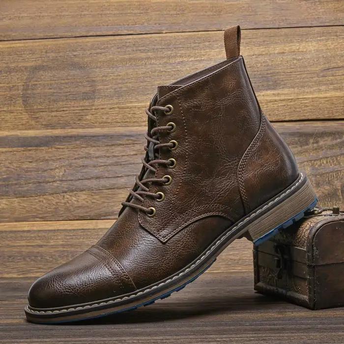 Bottes en cuir 2026 – Tendance et Confortables – Marque Décontractée