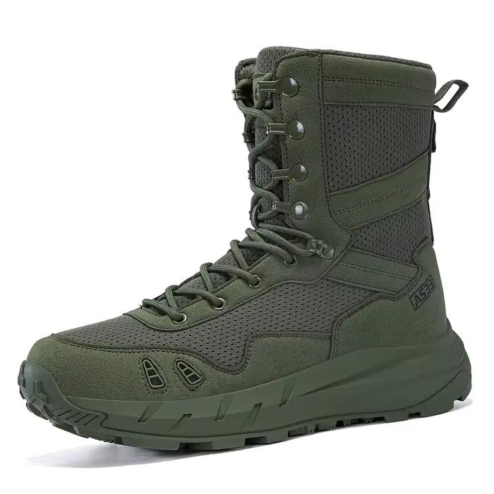 Bottes tactiques montantes pour hommes