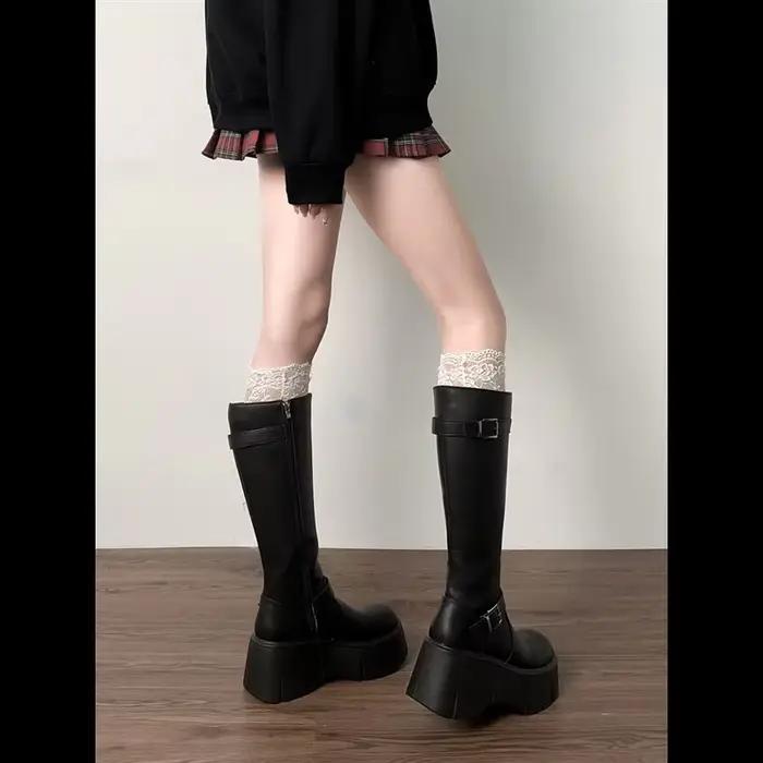 Bottes longues rétro Bla Thi Bot pour femmes