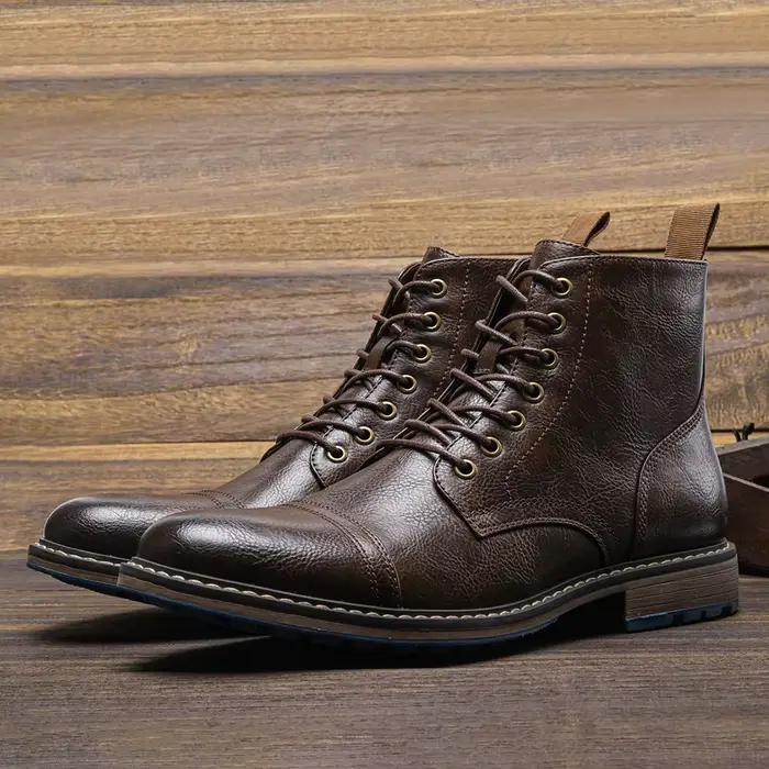 Bottes en cuir 2026 – Tendance et Confortables – Marque Décontractée
