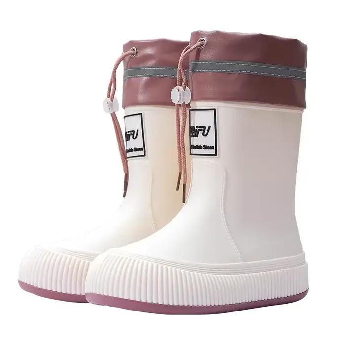 Bottes de pluie imperméables non aldes pour hommes et femmes
