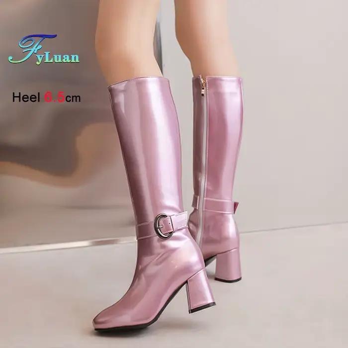 Bottes au genou pour femme