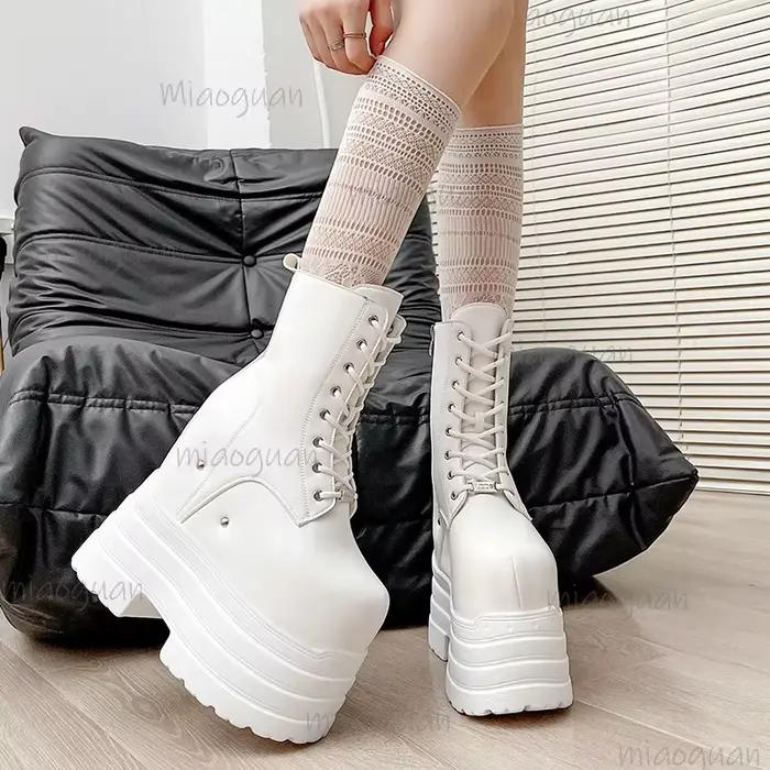 Bottines à plateforme pour femmes