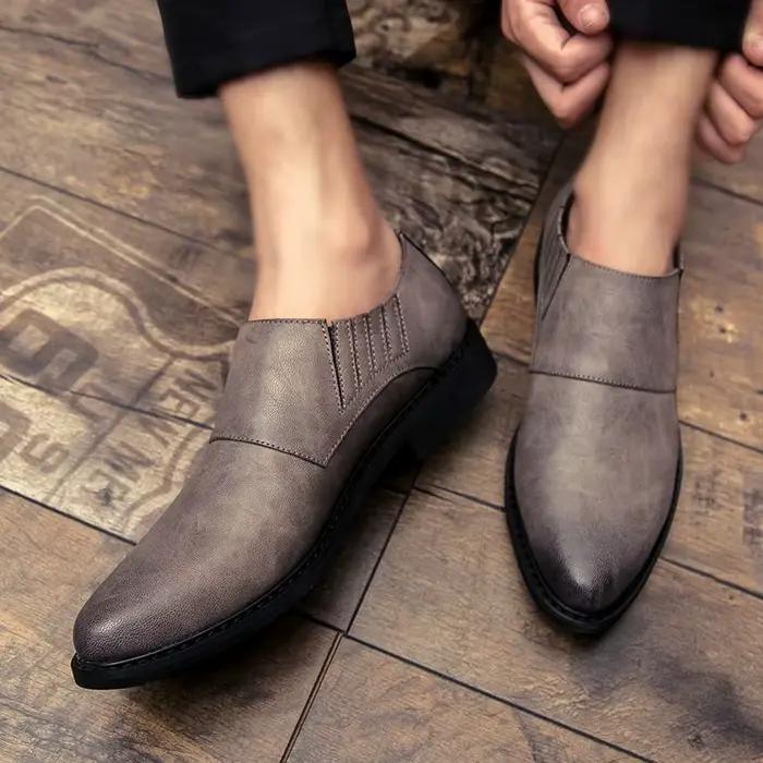 Bottes de rinçage pointues pour hommes