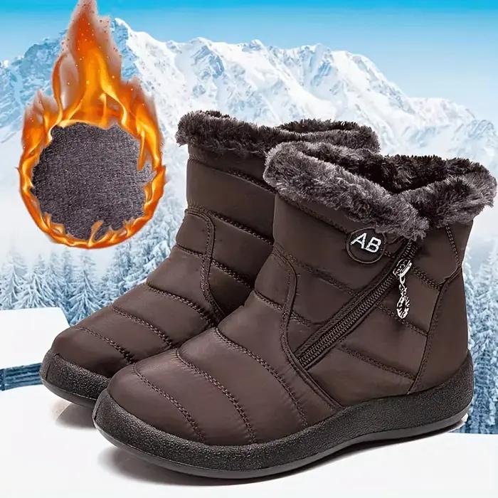 Chaussures pour femmes automne witnter hiver bottes de neige bottines imperméables
