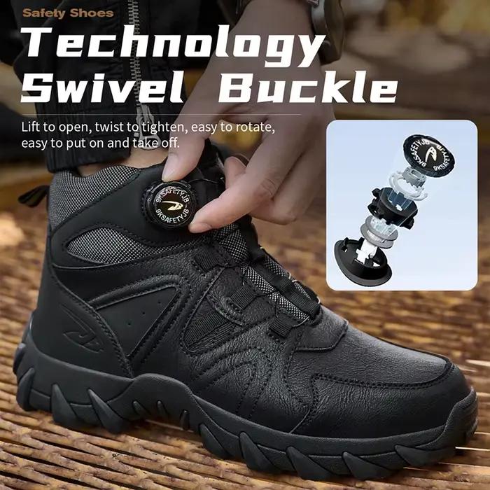 Bottes de sécurité imperméables pour hommes