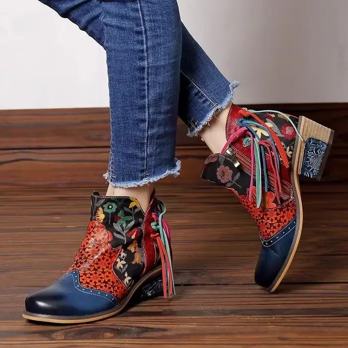 Bottes de rinçage bohème pour femmes