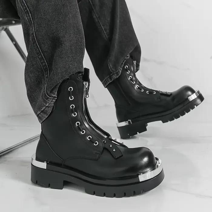 Bottes hautes pour hommes