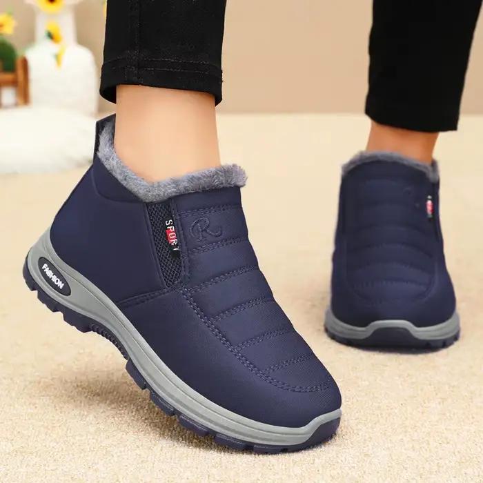 Bottes ELUVA d'hiver antidérapantes et isolantes pour hommes confort chaud randonnée enneigée et activités en plein air