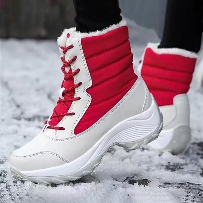 Bottines à talons imperméables pour femmes
