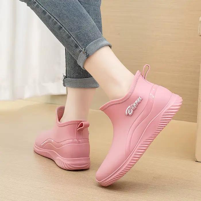 Bottes de pluie courtes pour femmes