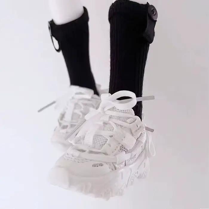 Chaussures de poupée BJD 1/3, baskets de basket-ball sportives, polyvalentes et décontractées pour papa, chaussures de poupée multicolores à sangle multicolore de 60cm.