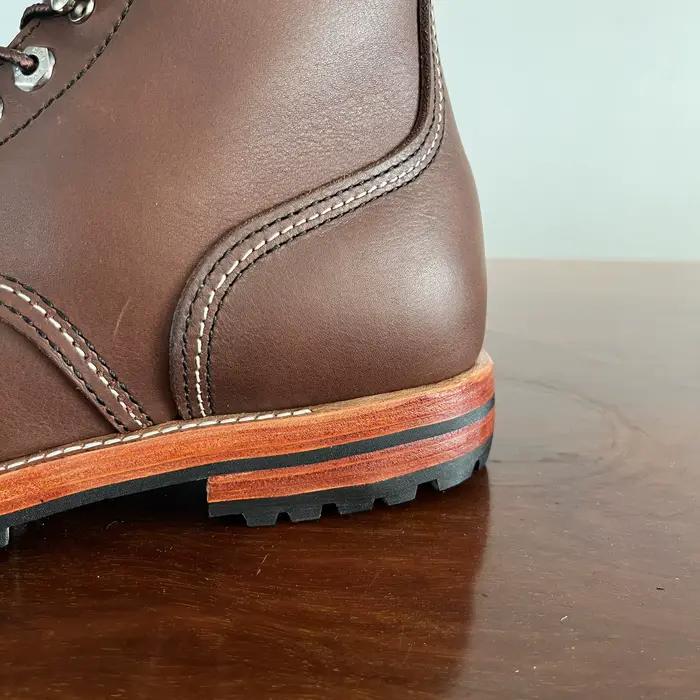 Bottes AL812 RockCanRoll en cuir de vache italien véritable de qualité supérieure, fabriquées à la main, durables, cousues Goodyear.