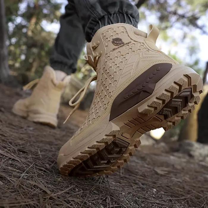 Nouvelles bottes de travail en cuir de haute qualité pour hommes