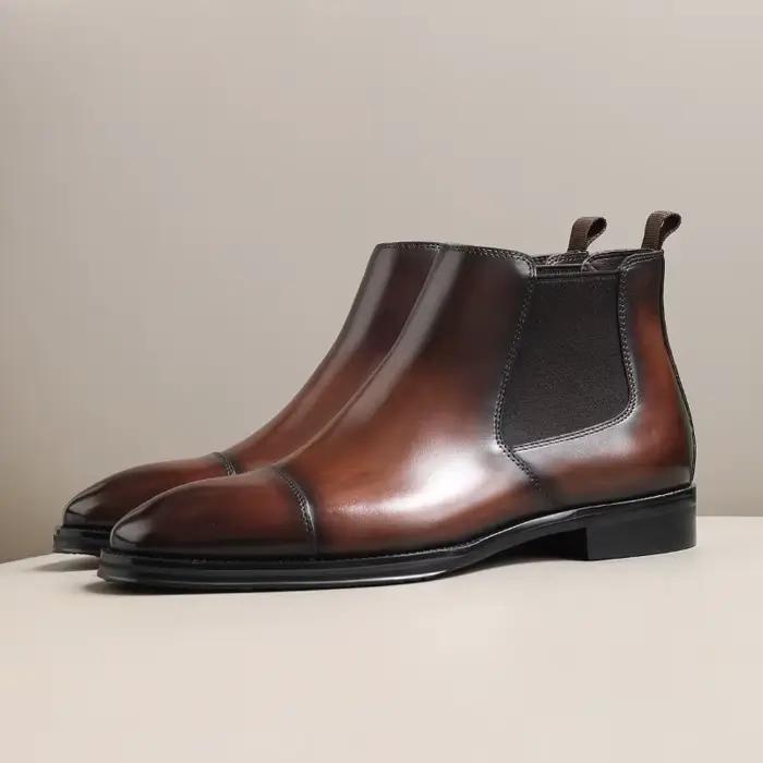 Bottes Chelsea rétro britanniques