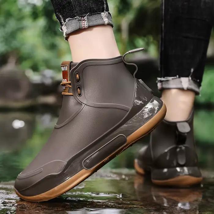 Bottines en caoutchouc pour hommes et femmes