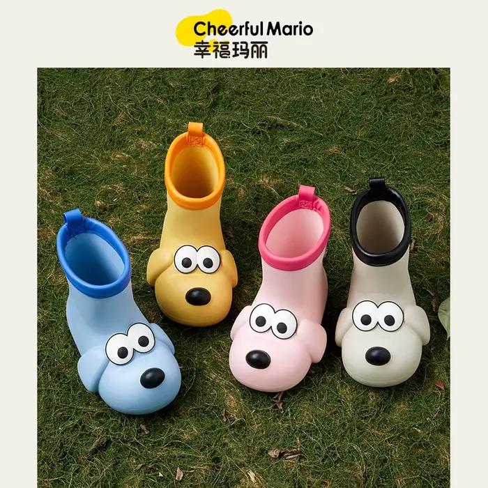 Nouvelles bottes de pluie imperméables mi-mollet 2026 pour enfants, garçons, filles, tout-petits – Antidérapantes, résistantes à l'usure, légères, pour l'extérieur