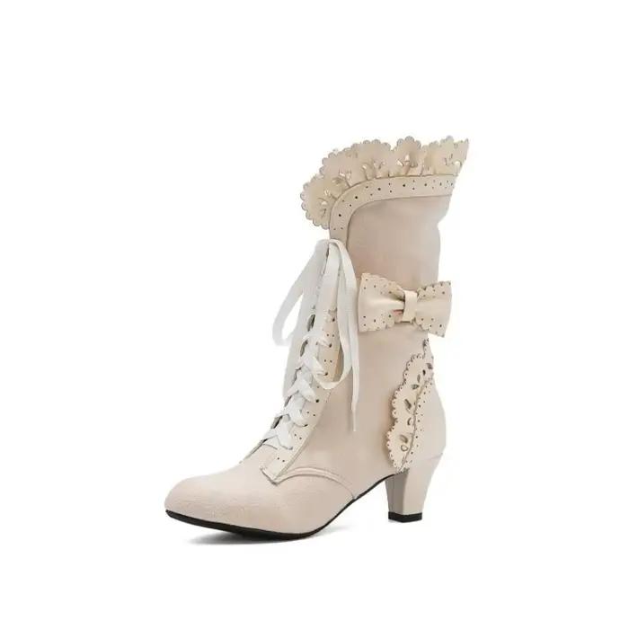 Bottes victoriennes Vintage pour femmes