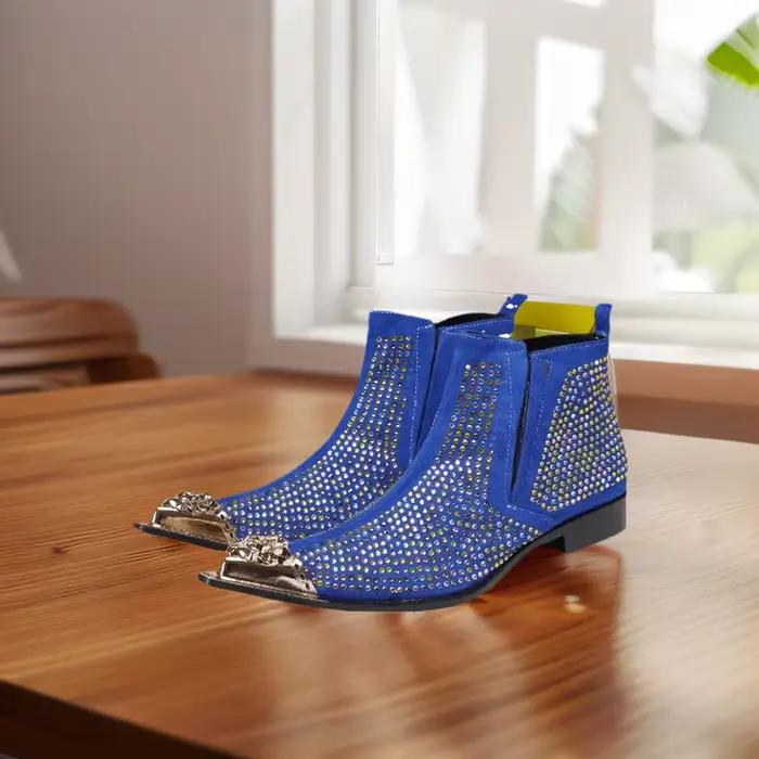 Bottes en daim pour hommes