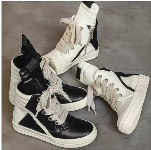 Bottes longues montantes homme LEOSOXS chaussures d'automne hiver cuir véritable pour randonnée moto rétro occasionnellement étanches